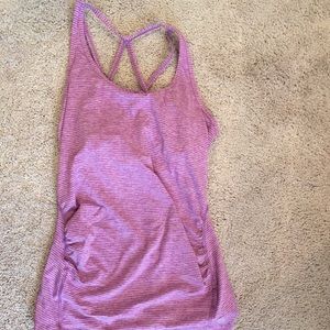 Exercise tank maternity